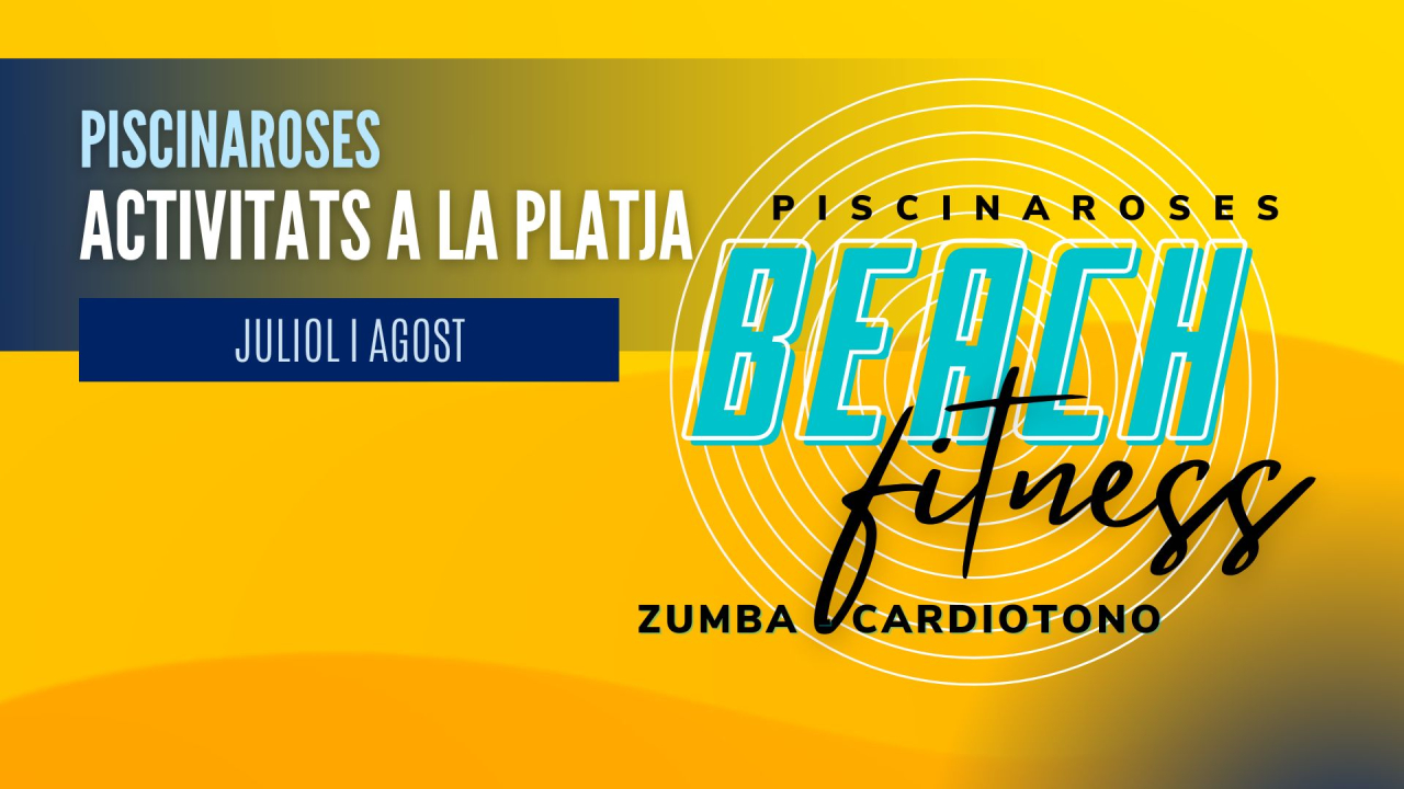 Beach fitness a Roses!