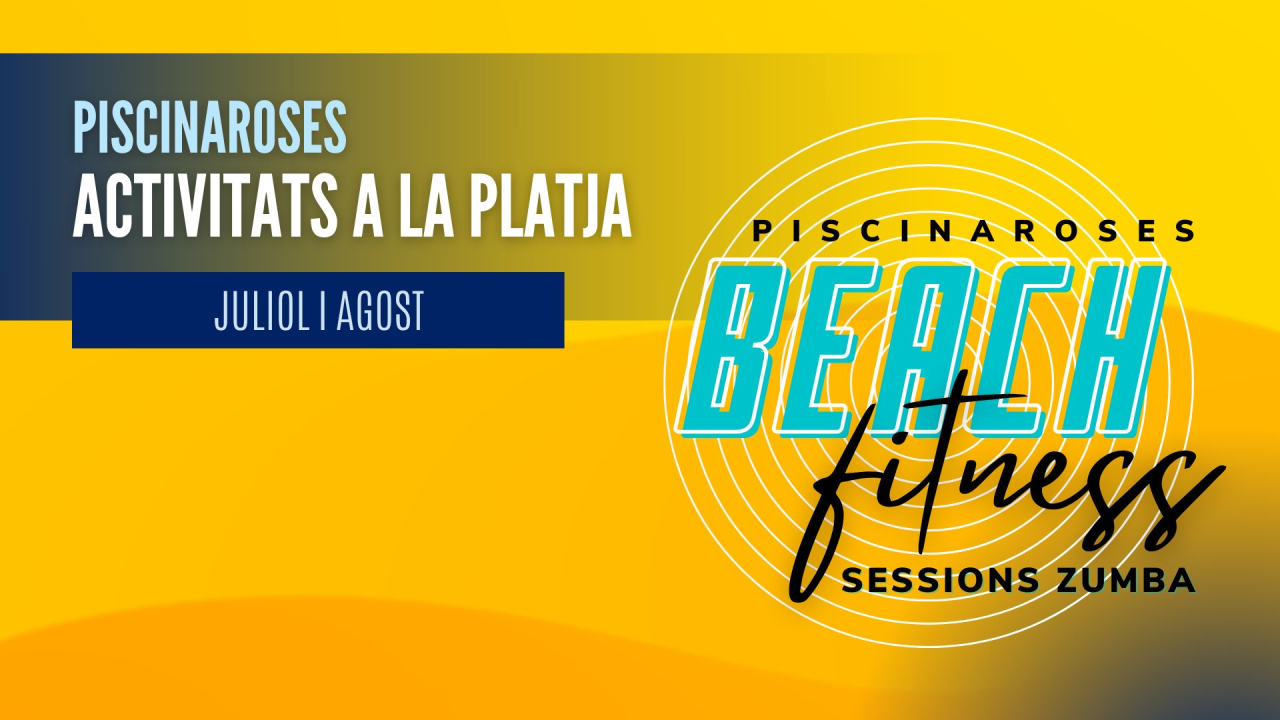Beach fitness a Roses!