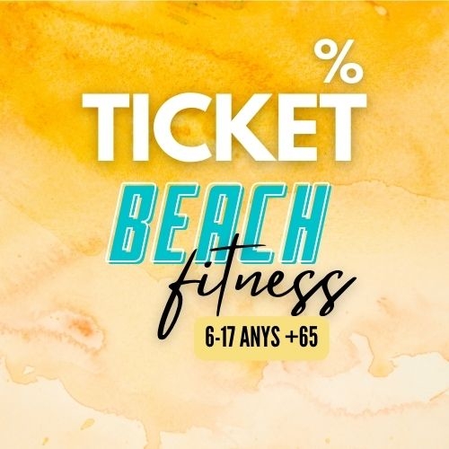 Entrada jove/gent gran % Beach Fitness (6 a 17 anys i +65)